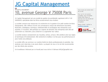 Tablet Screenshot of jgcapital.com